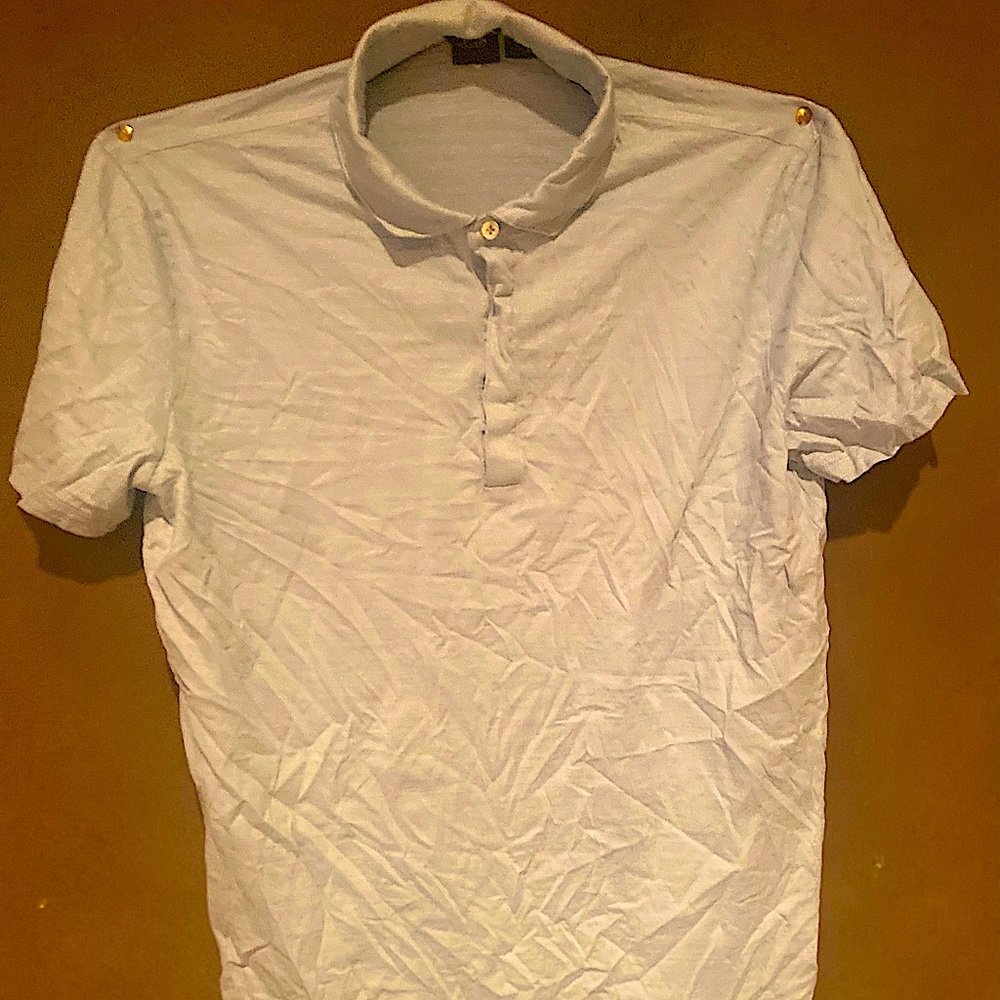 Fitted Casual Button Down Tee - image 2